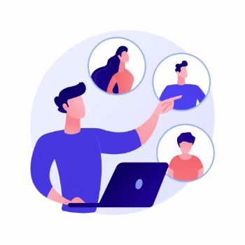Customer Support Illustration